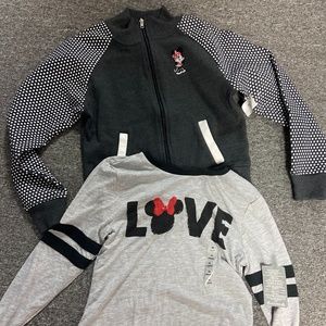 New Disneystore long sleeve shirt and lightweight jacket
